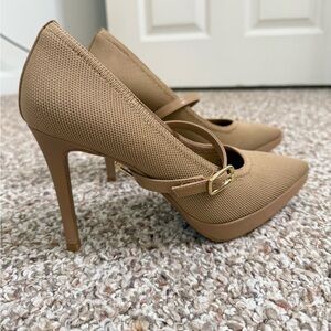 ‼️Cosy Island Tan High Heel Women  Shoes‼️